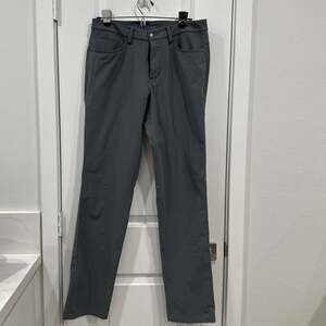 Lululemon Men's ABC Pant Classic-Fit Warpstreme in Obsidian Size 32x32